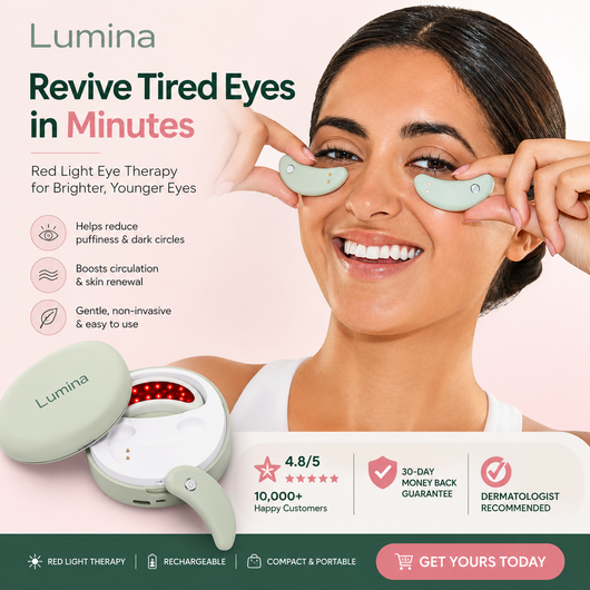 Lumina™ 2-in-1 Red Light + EMS Under-Eye Reset