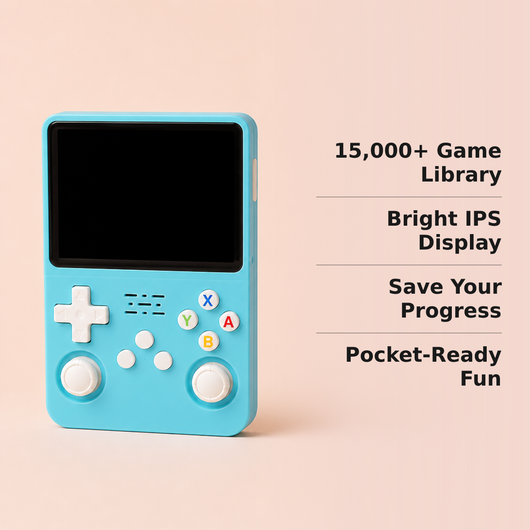 PixelVault Retro Handheld Game Console